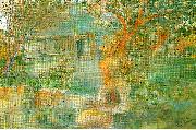 Carl Larsson de sista solstralarna oil painting artist